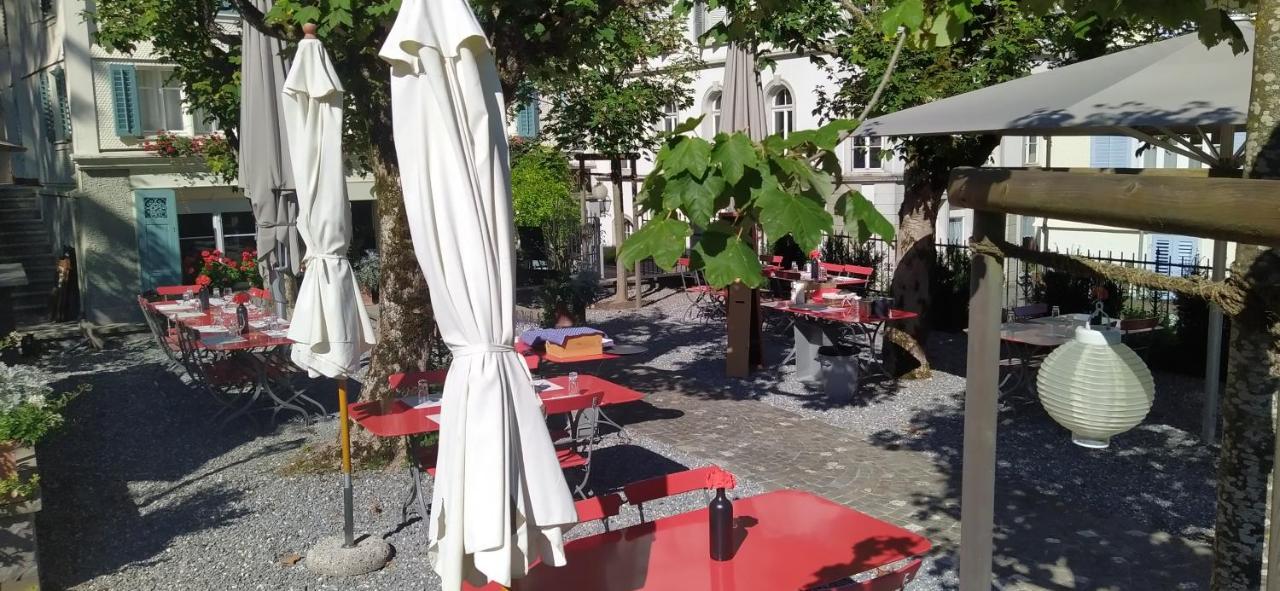 Gasthaus Meinradsberg Einsiedeln Esterno foto