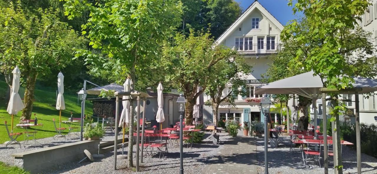 Gasthaus Meinradsberg Einsiedeln Esterno foto