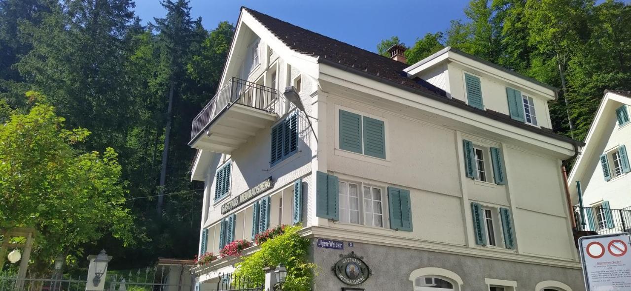 Gasthaus Meinradsberg Einsiedeln Esterno foto